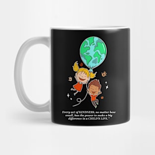 ThanksGiving - Kindness - Help the little angel - Children Mug